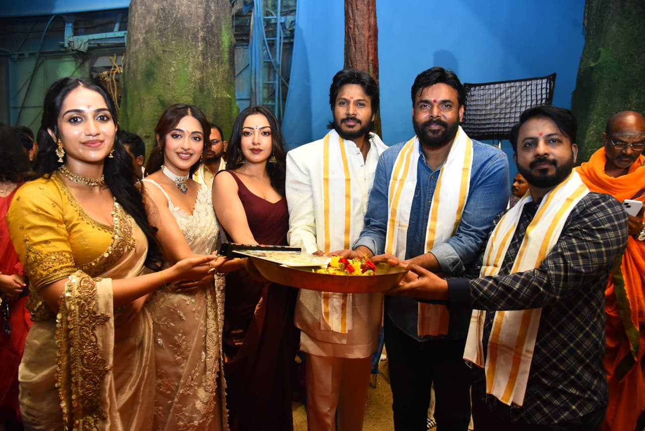 பூஜையுடன் பிரம்மாண்டமாகத் தொடங்கிய ‘கரிகாலா’ திரைப்படம்